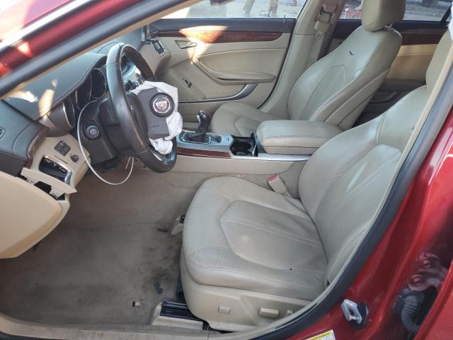  CADILLAC CTS 2012 Czerwony