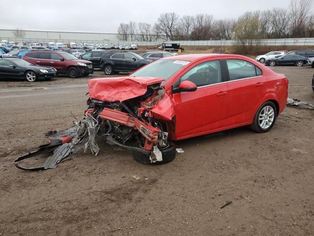  CHEVROLET SONIC 2012 Червоний