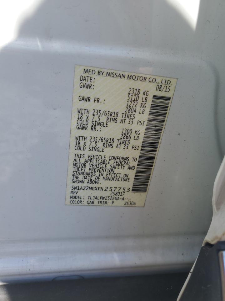 2015 Nissan Murano - Image 15