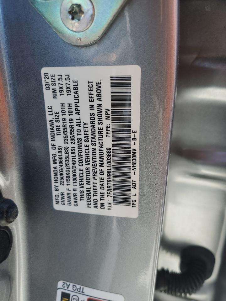 7FART6H98LE003680 HONDA CRV 2020