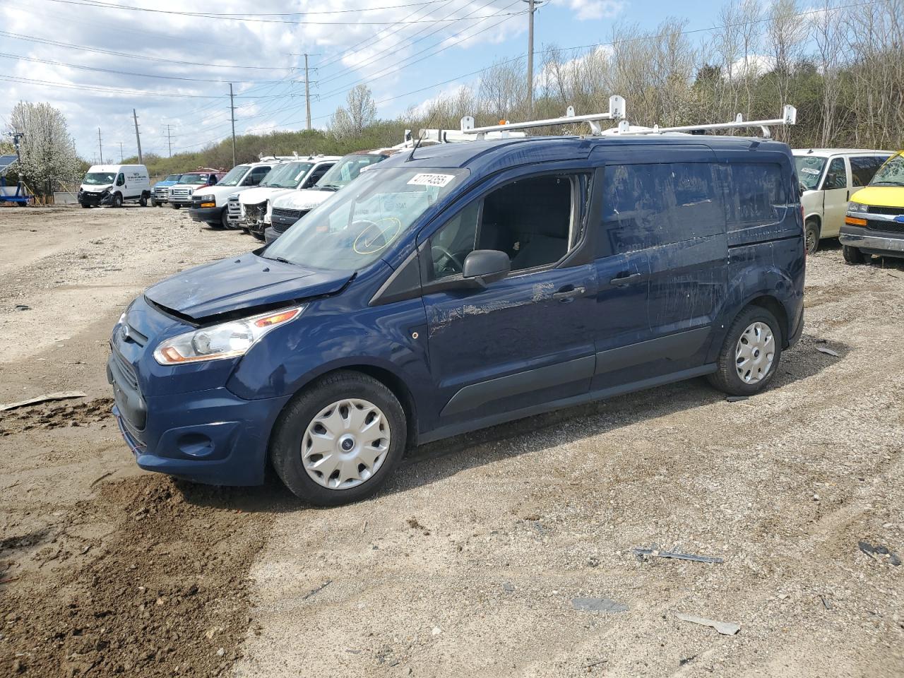 2017 Ford Transit Connect Xlt na sprzedaż w Bridgeton, MO - Side