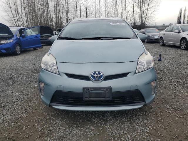  TOYOTA PRIUS 2013 Бирюзовый