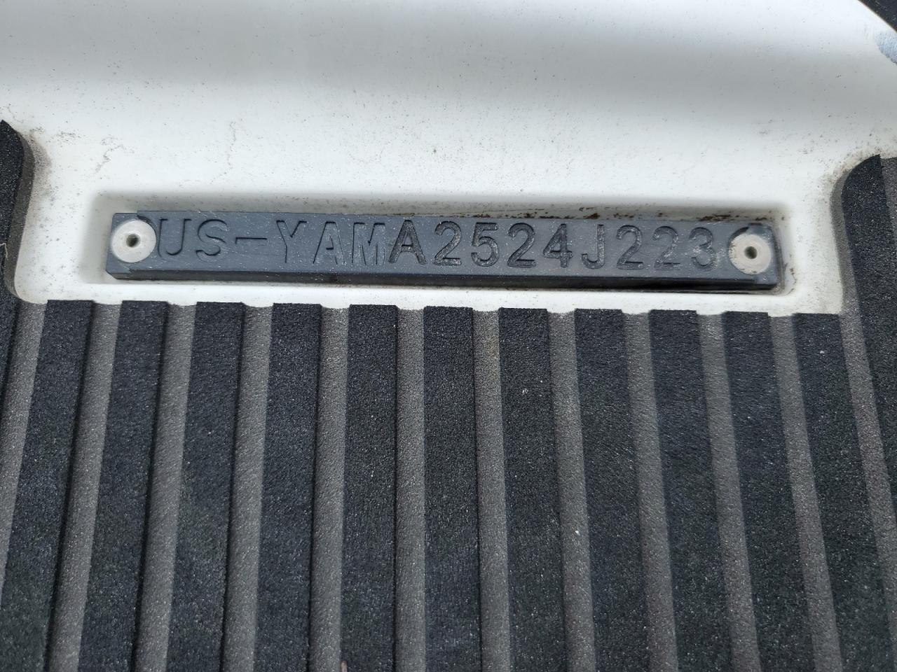 2023 Yamaha Vx VIN: YAMA2524J223 Lot: 47374475