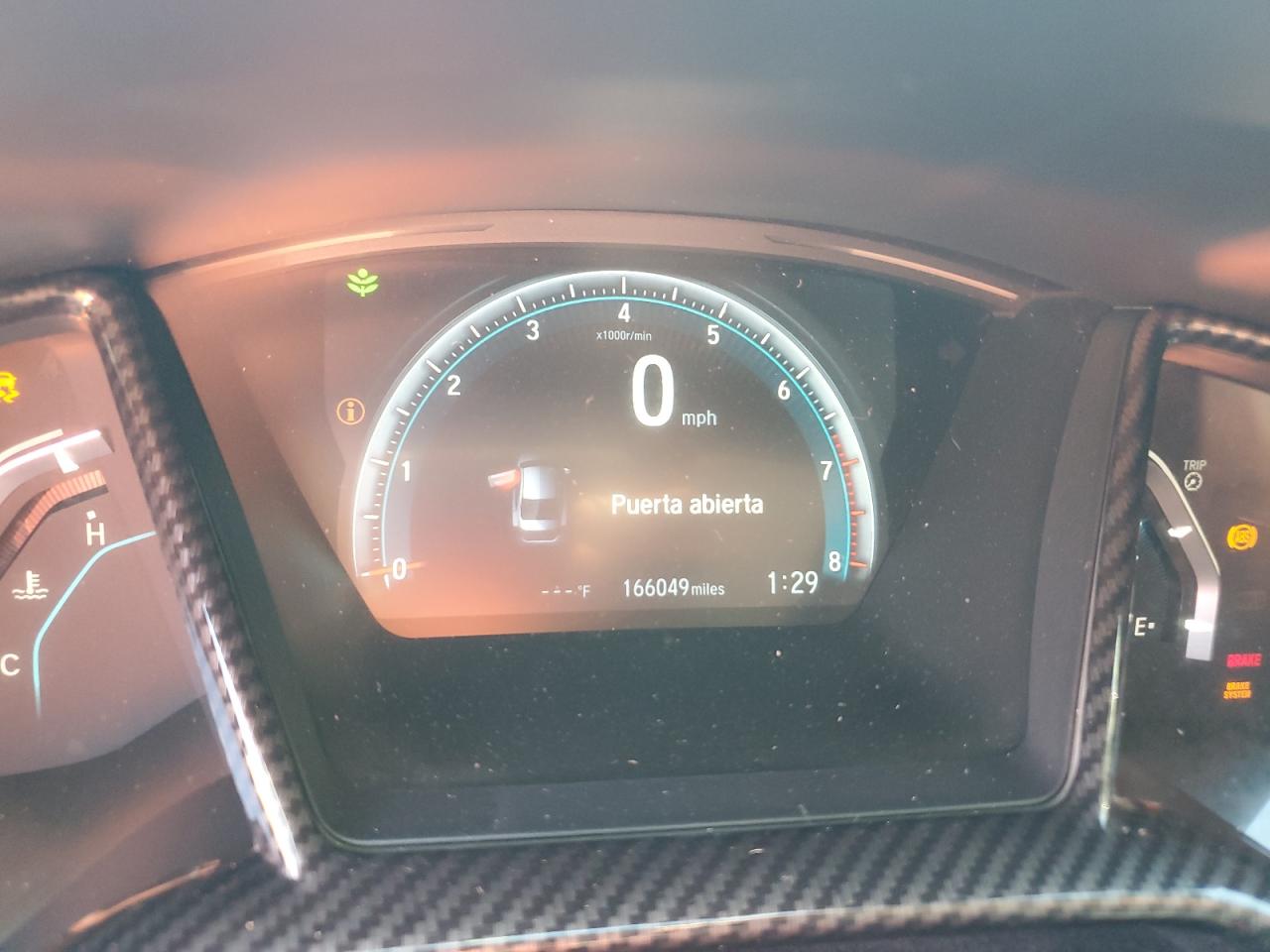 19XFC2F75GE057765 HONDA CIVIC 2016