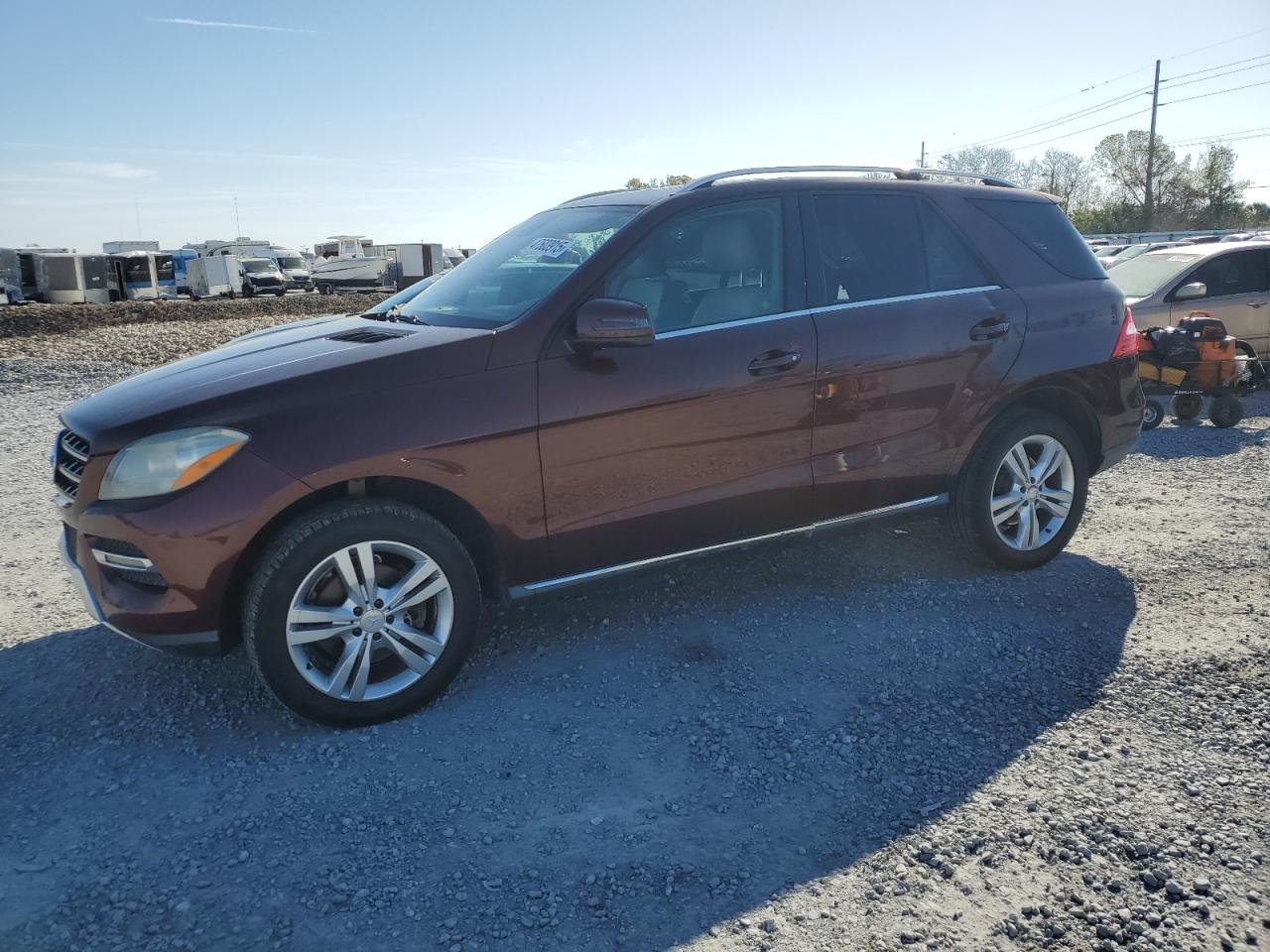 2013 Mercedes-Benz Ml 350 Bluetec للبيع في Riverview، FL - Side