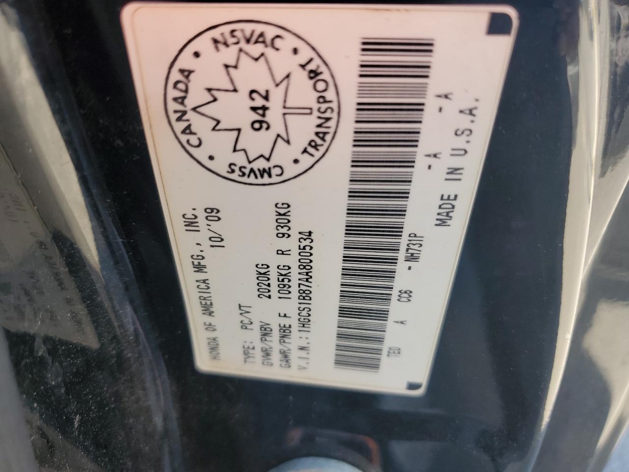 2010 Honda Accord - Image 12