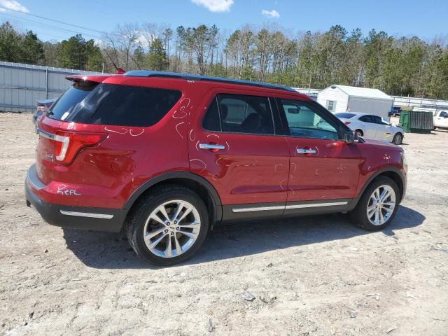  FORD EXPLORER 2018 Red