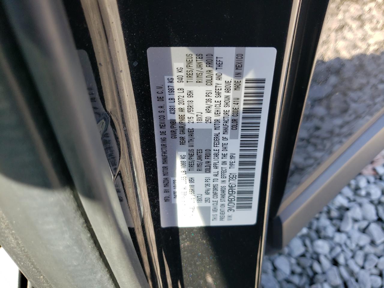 2024 Mazda Cx-30 Preferred VIN: 3MVDMBCM9RM617891 Lot: 48422375