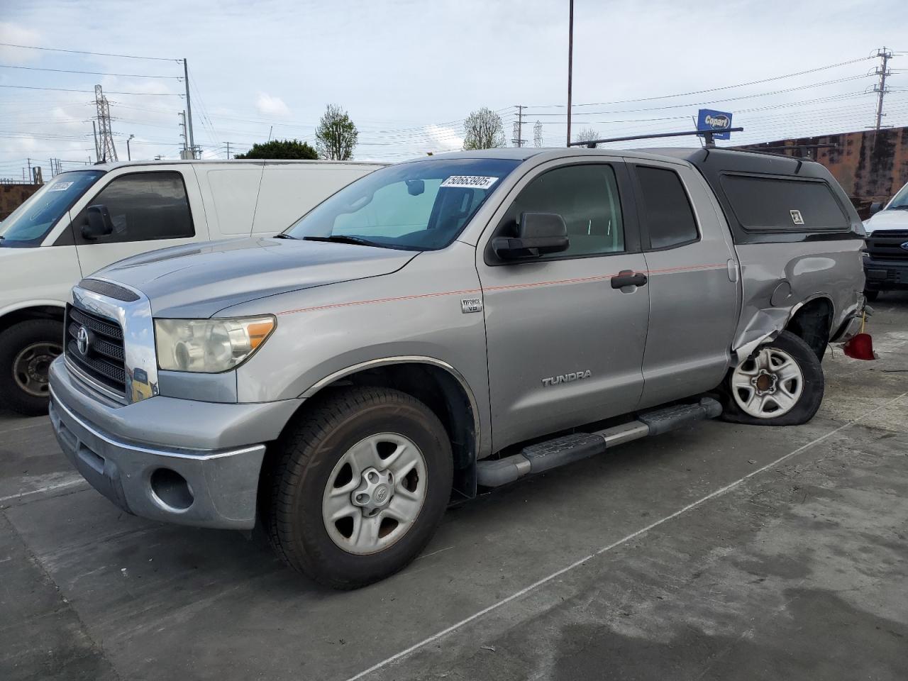 2008 Toyota Tundra Double Cab იყიდება Wilmington-ში, CA - Side