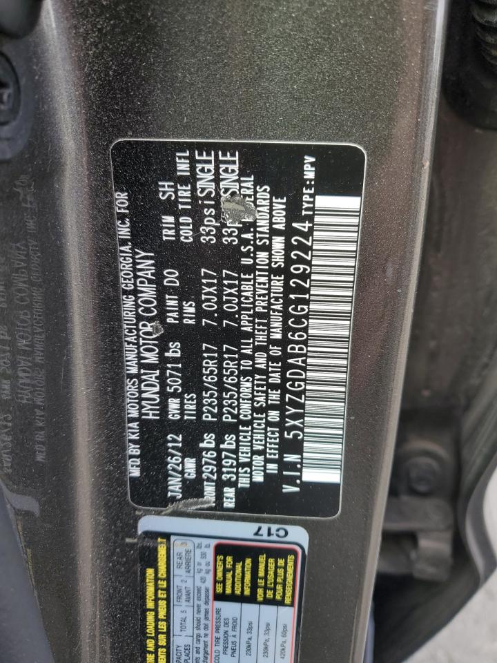 2012 Hyundai Santa Fe - Image 13