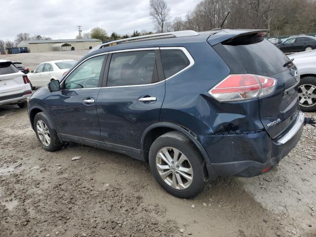  NISSAN ROGUE 2015 Синий