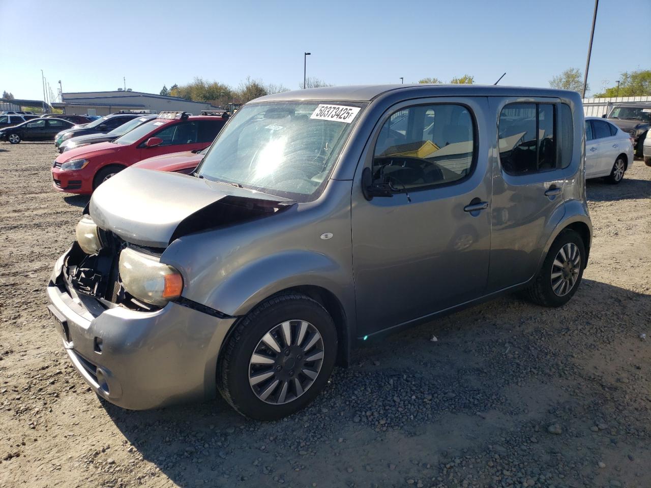 2009 Nissan Cube Base de vânzare în Sacramento, CA - Front End