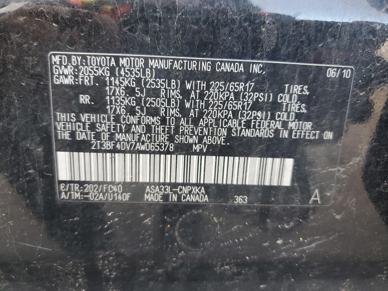 2010 Toyota RAV 4 - Image 12