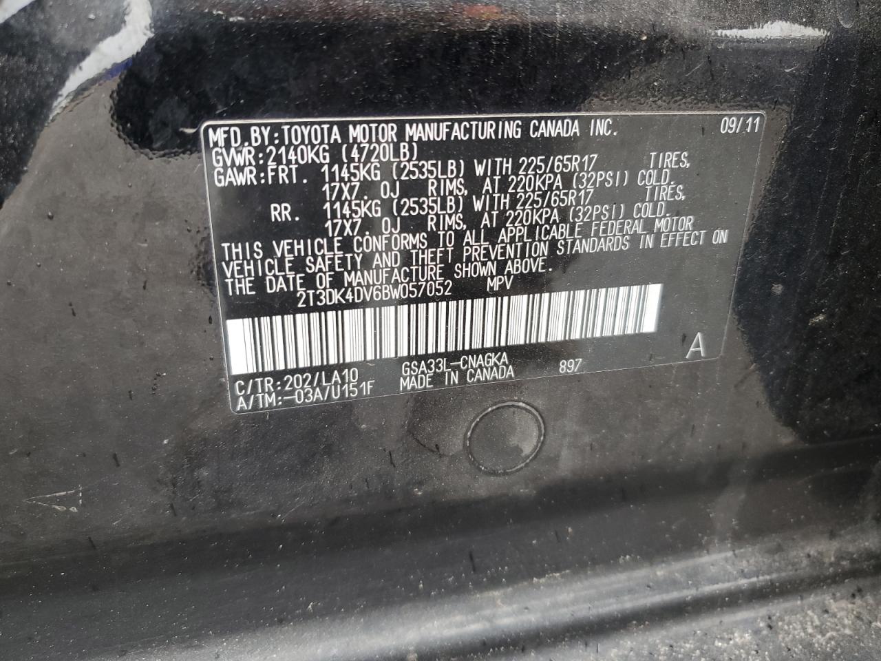 2011 Toyota RAV 4 - Image 13