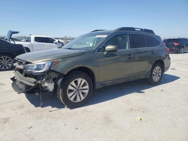  SUBARU OUTBACK 2018 Зеленый