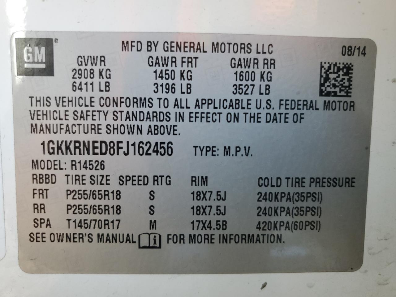 2015 GMC Acadia - Image 14