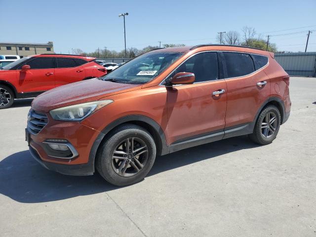  HYUNDAI SANTA FE 2017 Оранжевый
