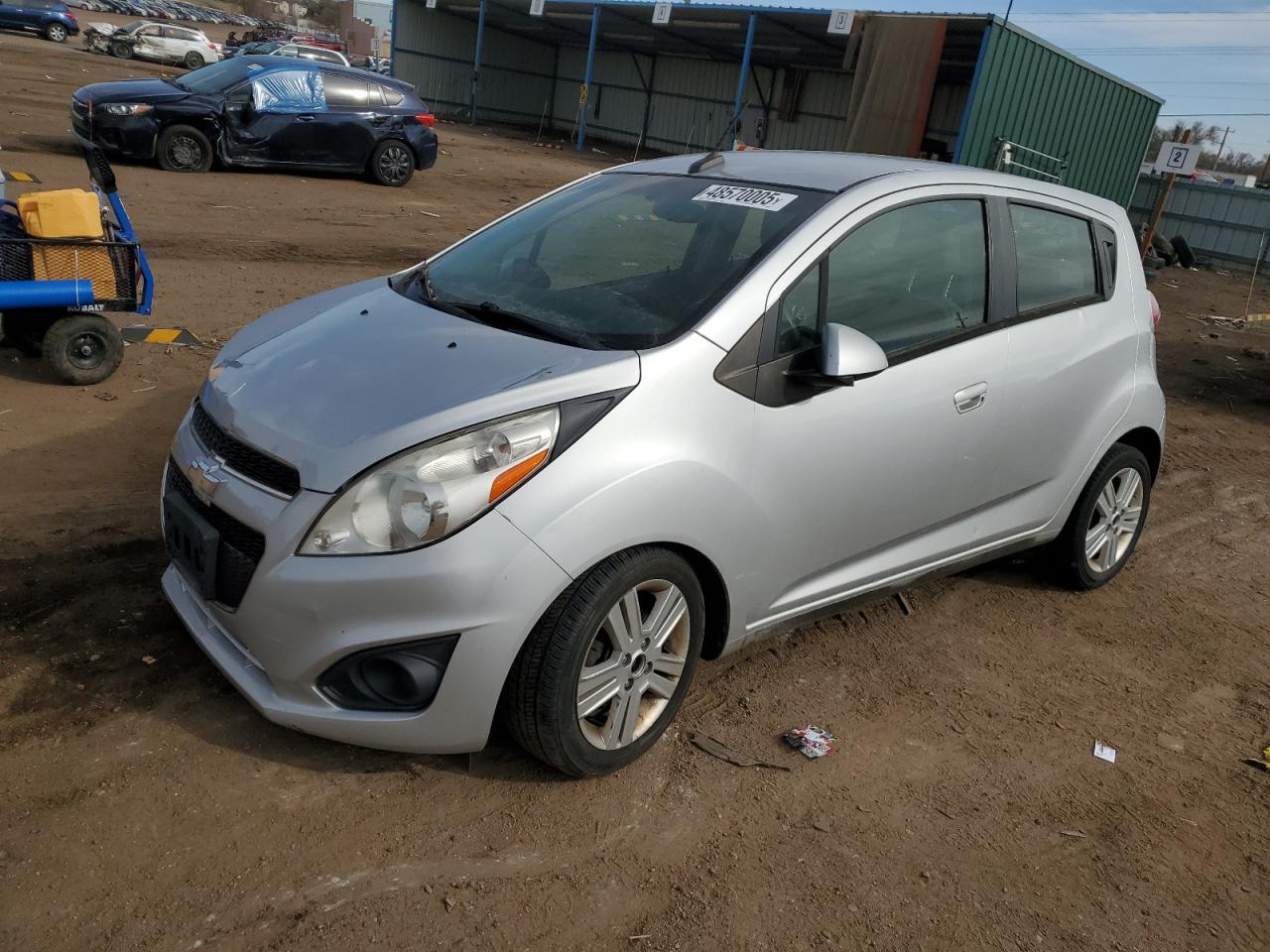 2013 Chevrolet Spark 1Lt იყიდება Colorado Springs-ში, CO - Undercarriage