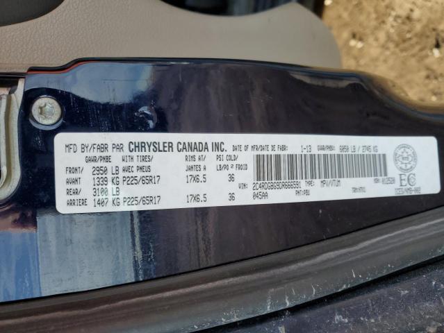2013 DODGE GRAND CARAVAN SE