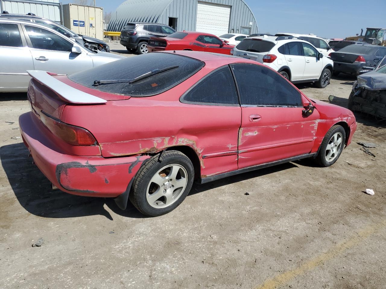 1995 Acura Integra Gsr red hatchback gas JH4DC2384SS007173 photo #4