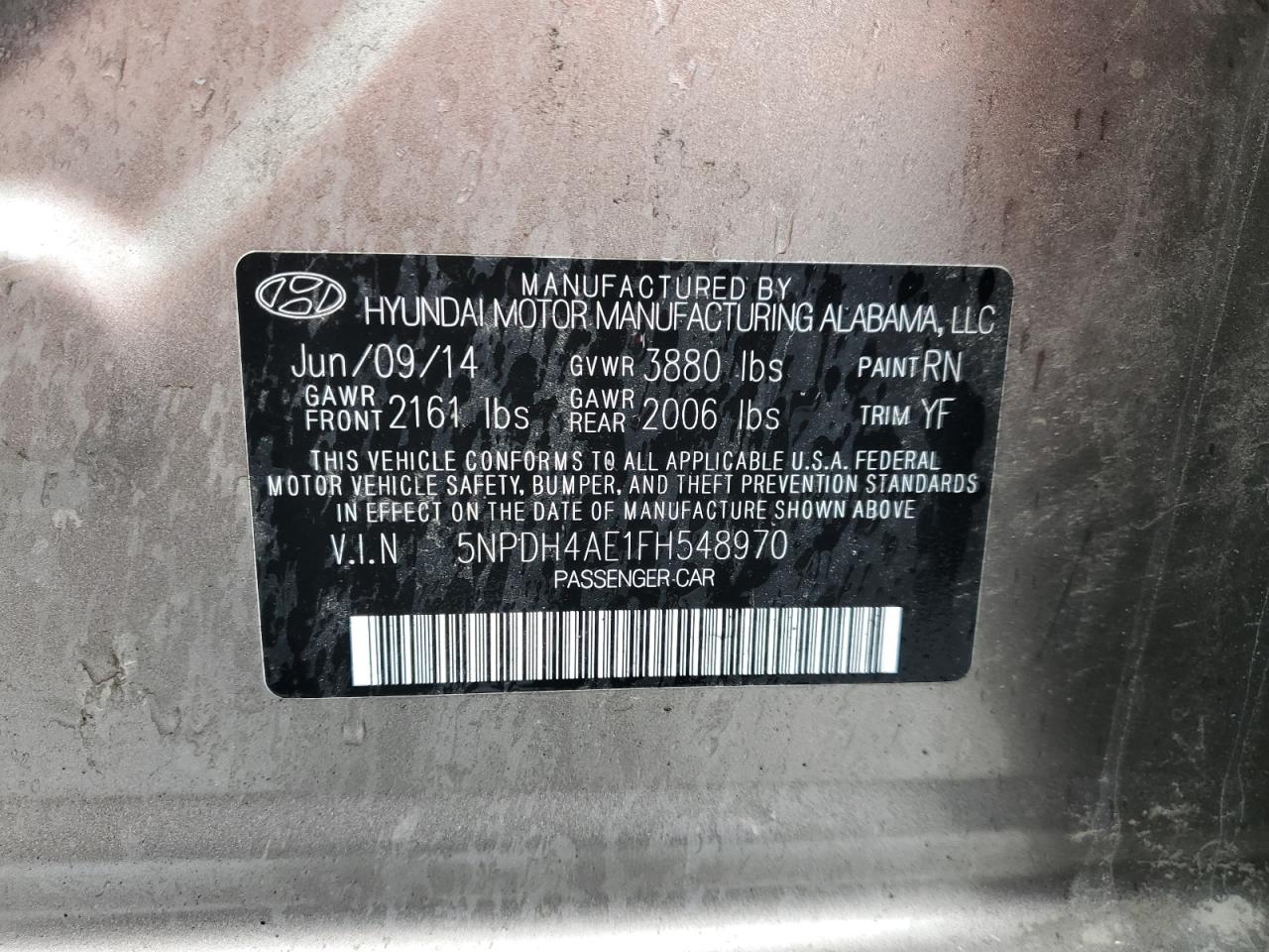 2015 Hyundai Elantra - Image 12