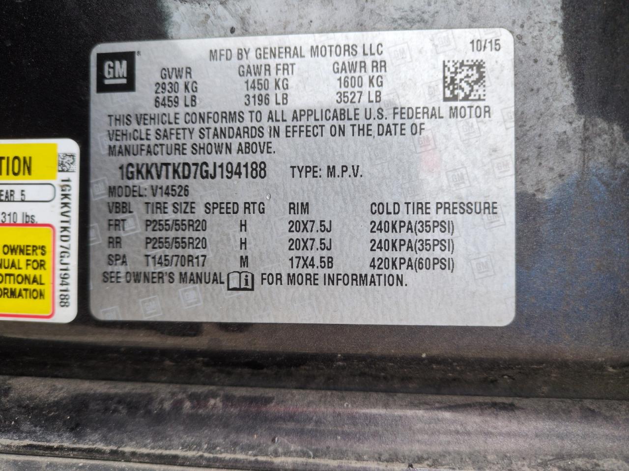 2016 GMC Acadia - Image 13