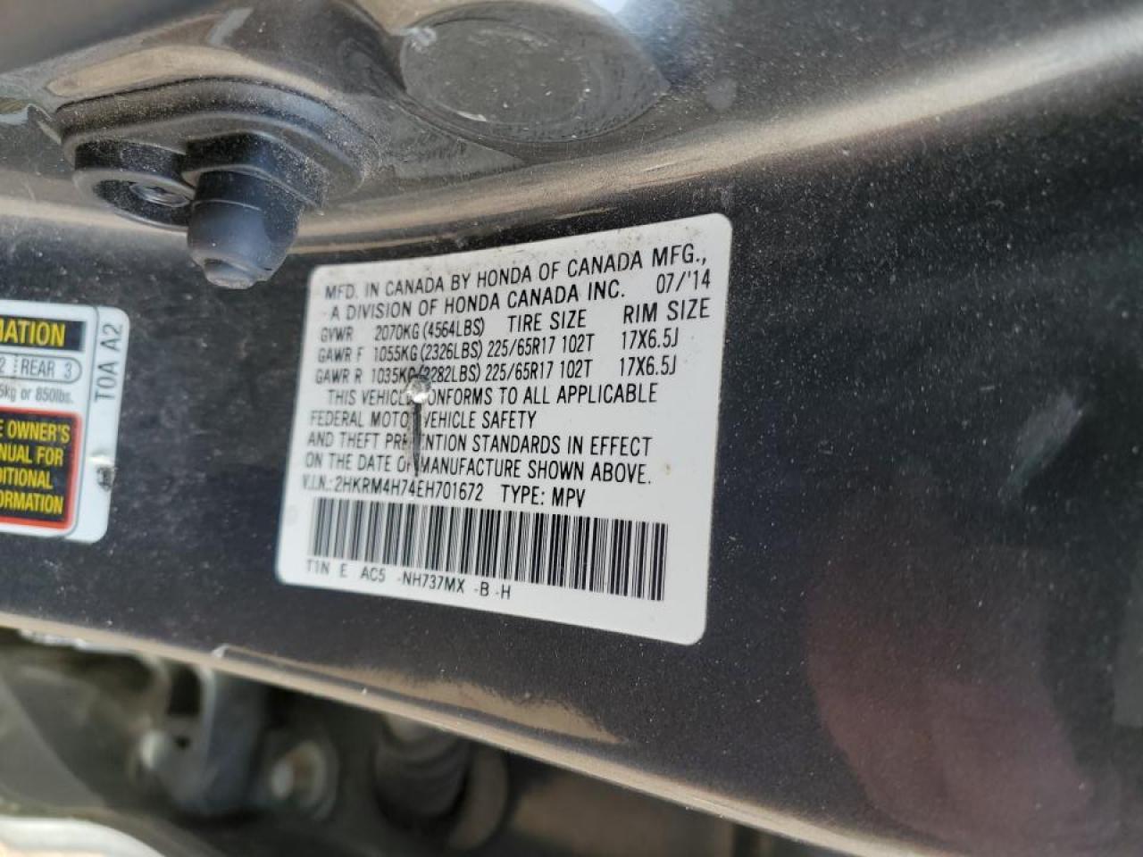 2014 Honda CR-V - Image 14