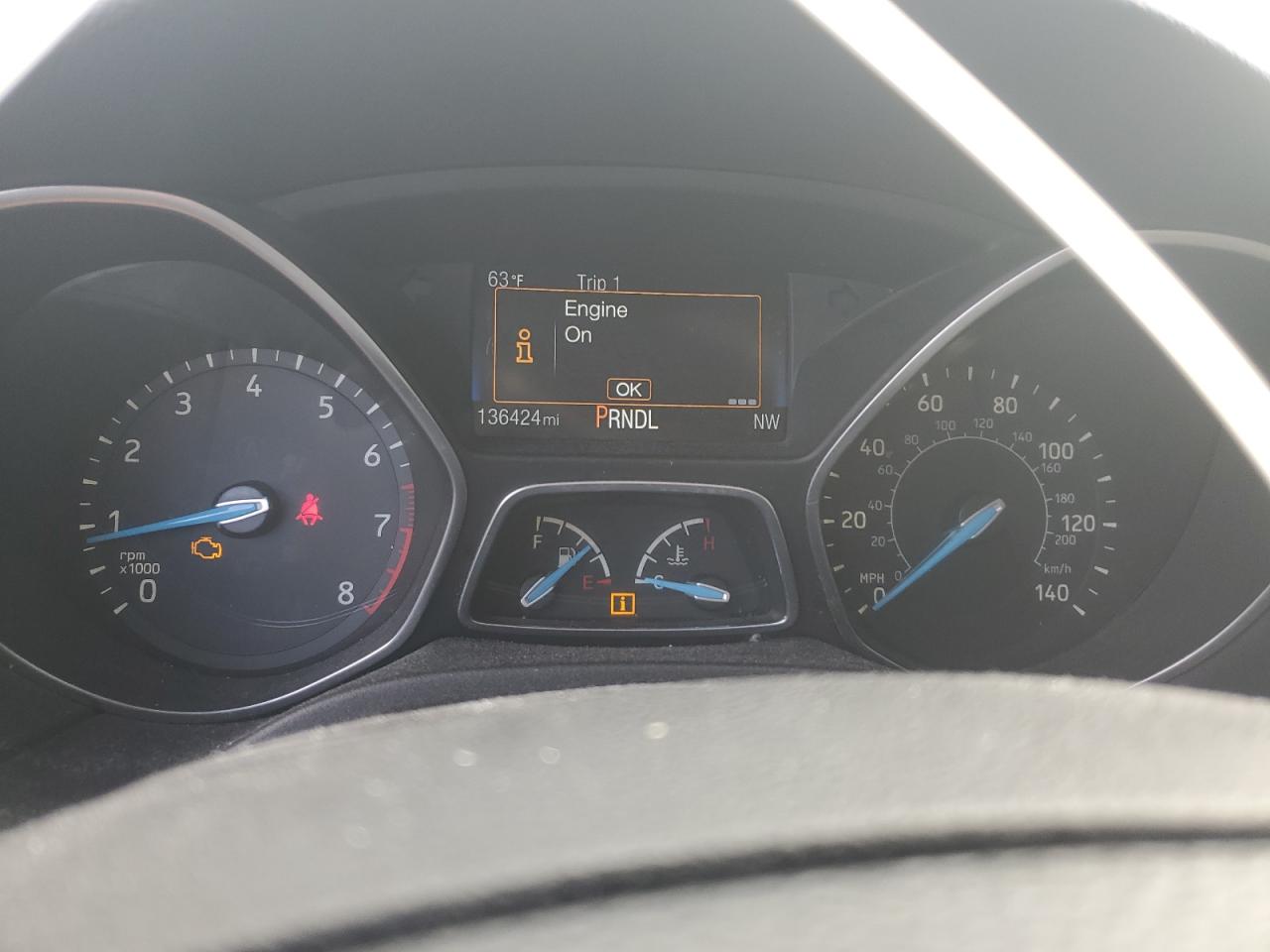 1FADP3K25GL377080 FORD FOCUS 2016