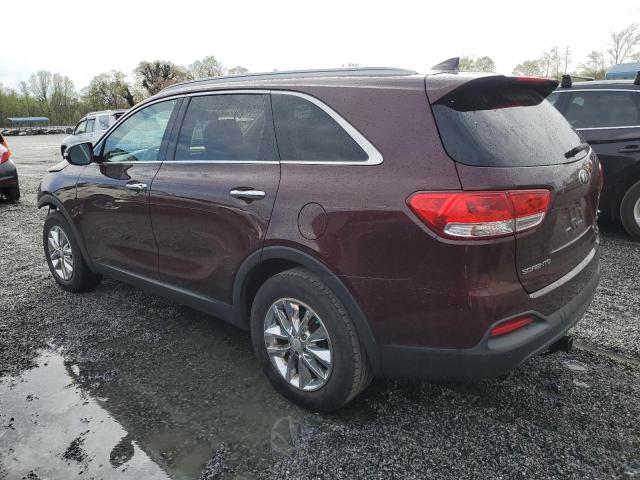 Parquets KIA SORENTO 2017 Bordowy