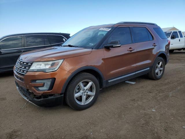  FORD EXPLORER 2017 Оранжевый