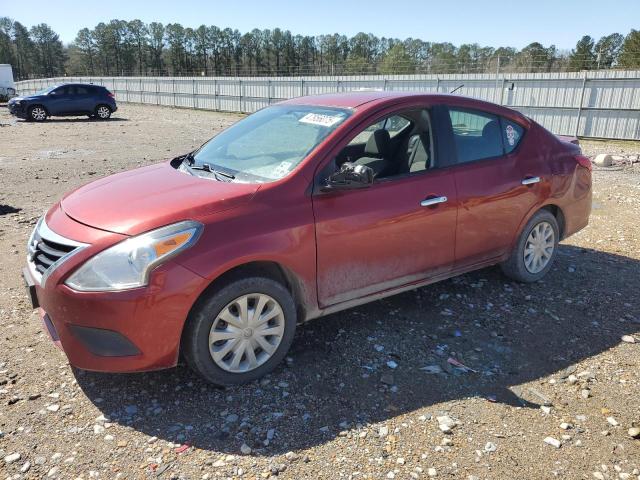  NISSAN VERSA 2017 Czerwony