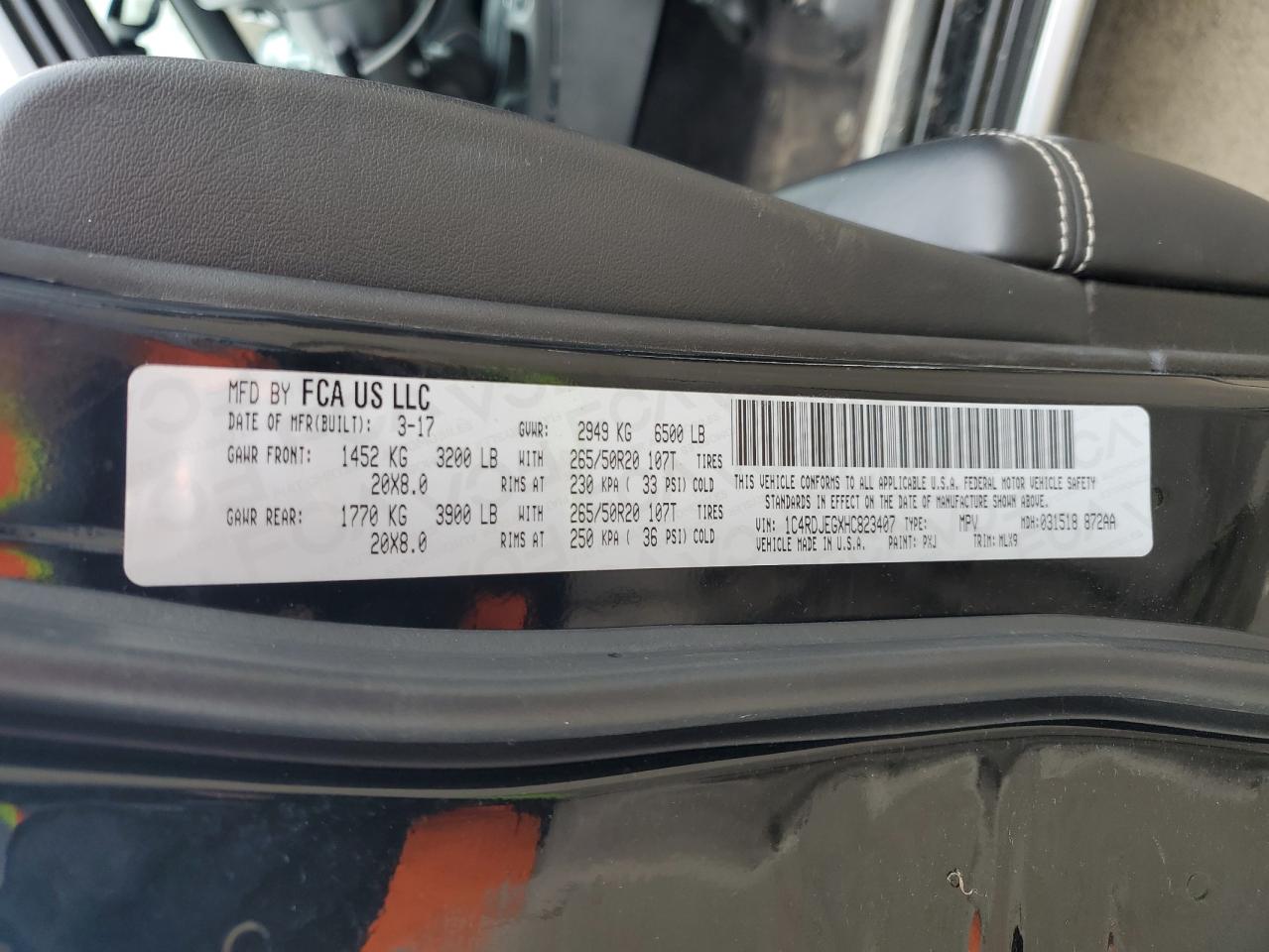 2017 Dodge Durango - Image 13