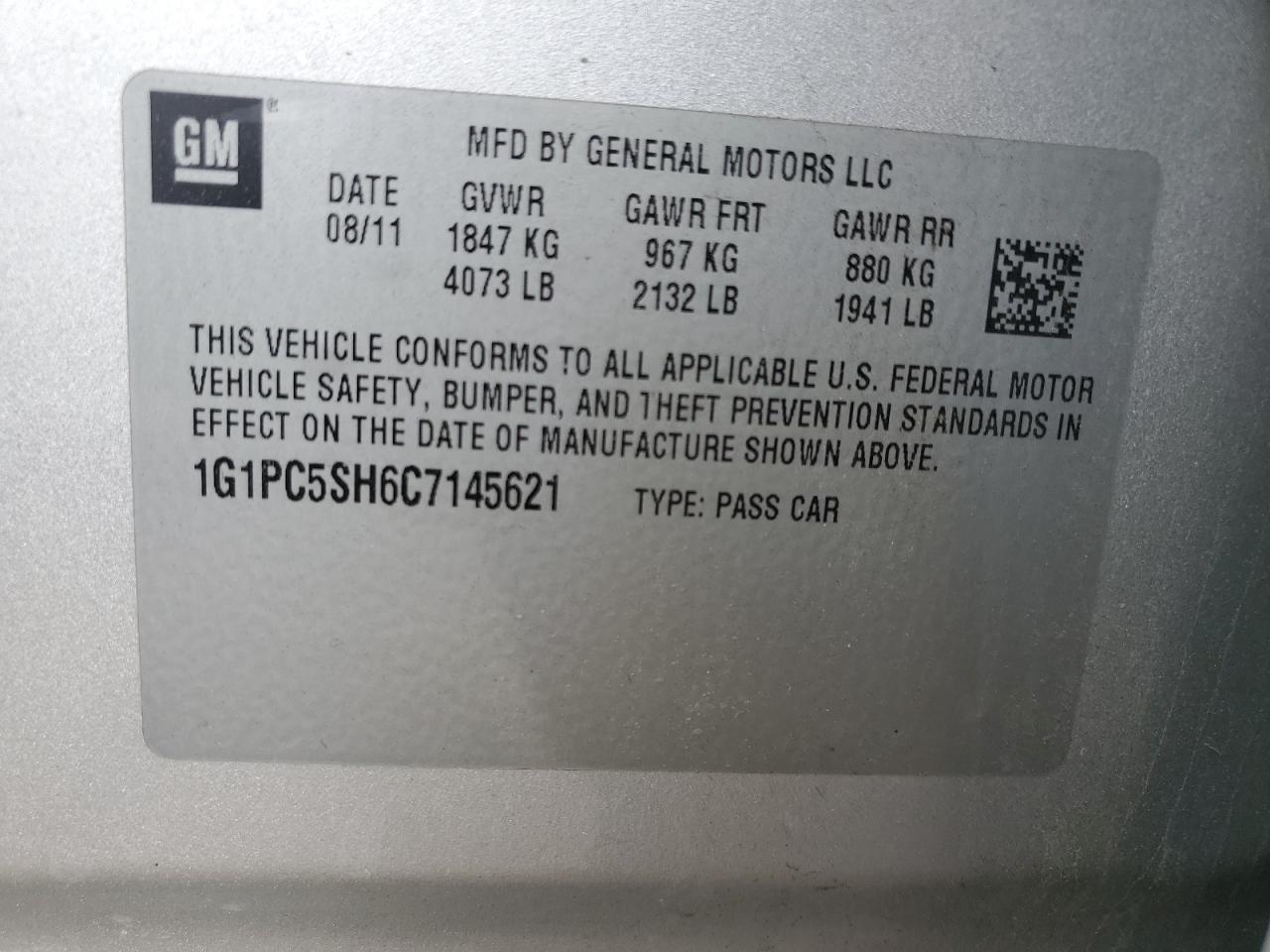 2012 Chevrolet Cruze - Image 15