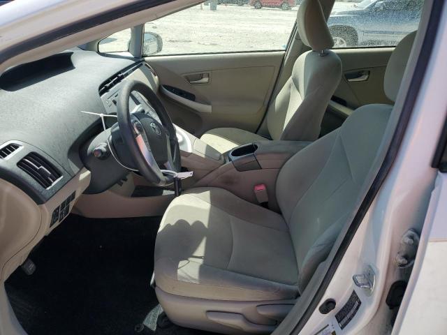  TOYOTA PRIUS 2012 White