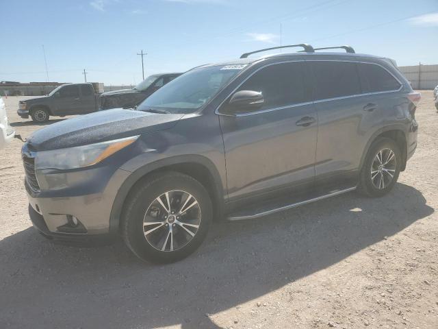  TOYOTA HIGHLANDER 2016 Srebrny
