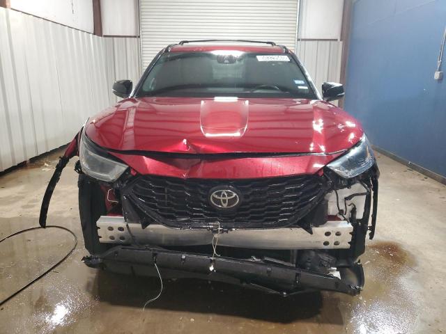  TOYOTA HIGHLANDER 2023 Czerwony