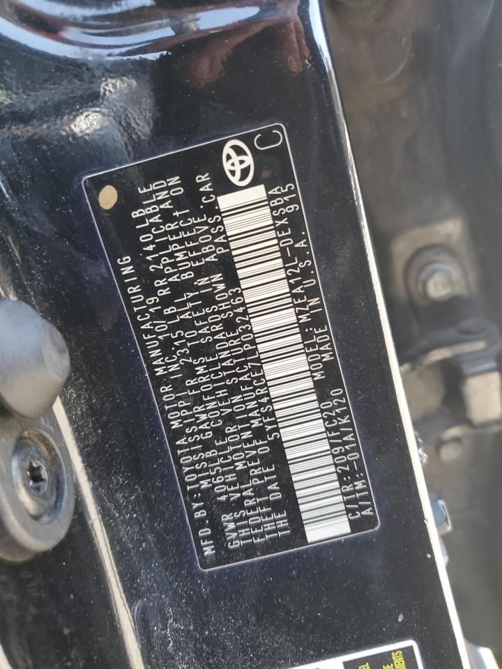 5YFS4RCE7LP032463 TOYOTA COROLLA 2020