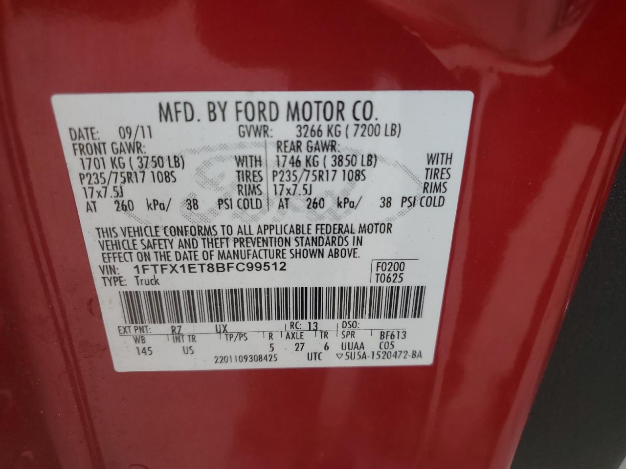 2011 Ford F-150 - Image 12