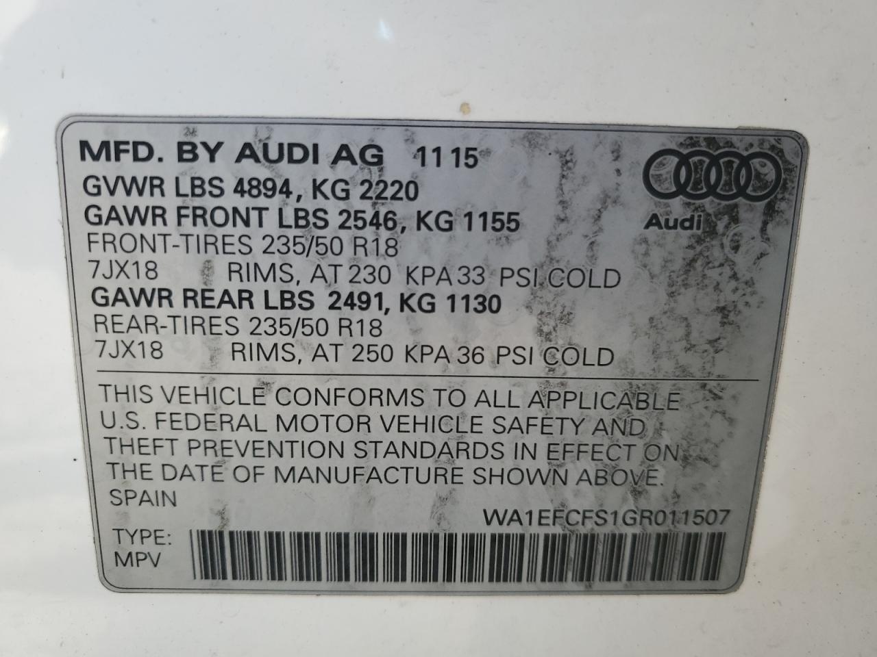 2016 Audi Q3 - Image 14