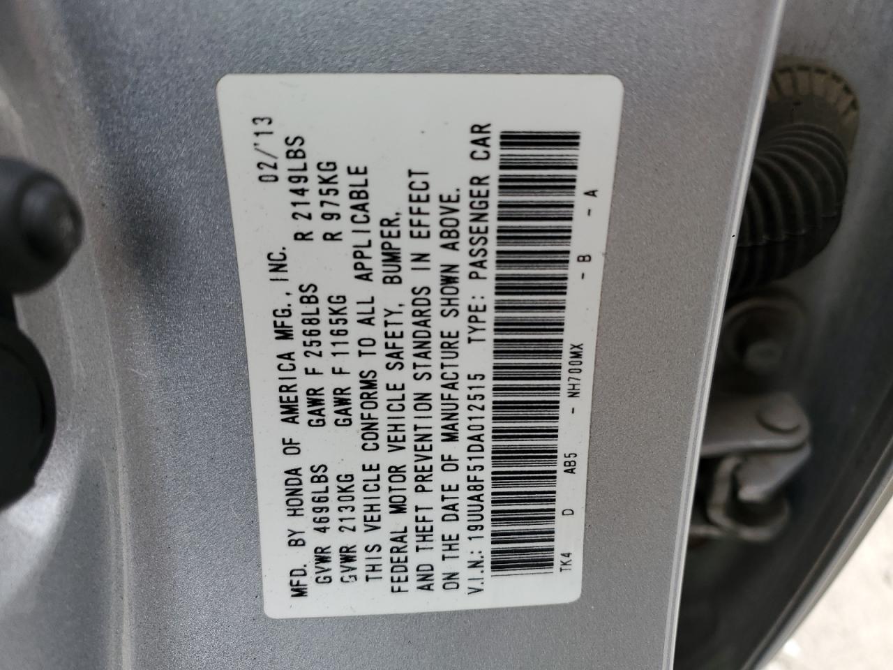 2013 Acura TL - Image 12