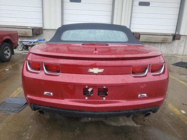  CHEVROLET CAMARO 2012 Red