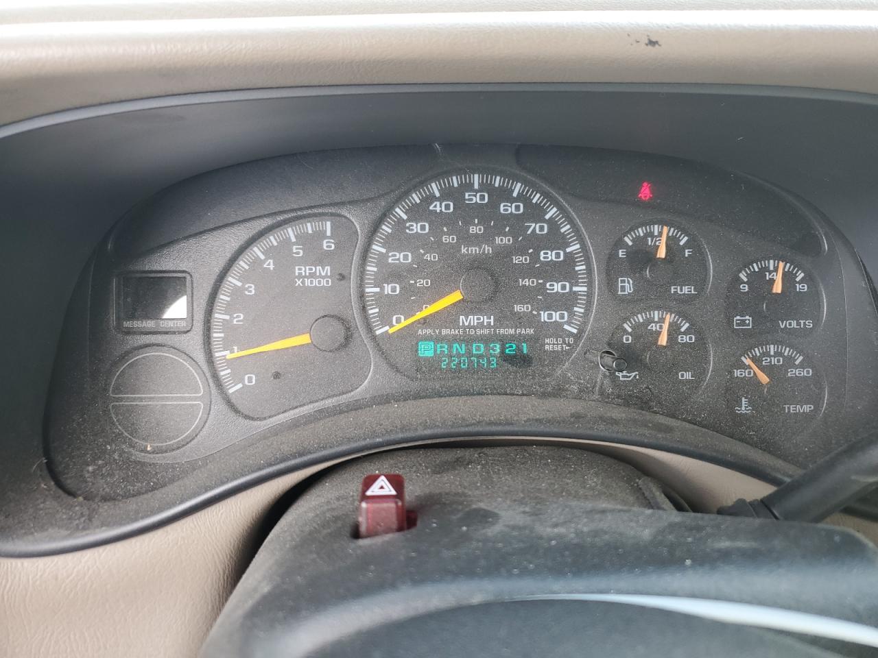 2001 Chevrolet Tahoe K1500 VIN: 1GNEK13T41J149803 Lot: 48535435