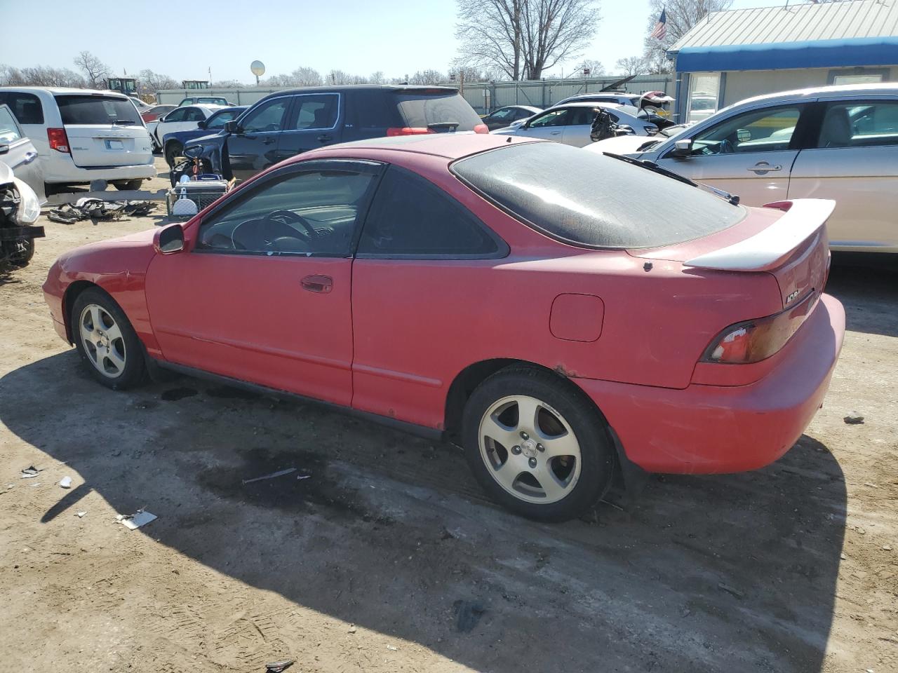 1995 Acura Integra Gsr red hatchback gas JH4DC2384SS007173 photo #3