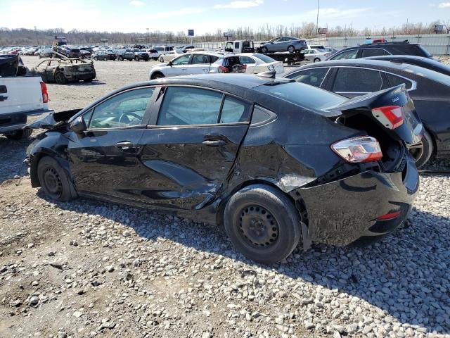 Sedans CHEVROLET CRUZE 2016 Czarny