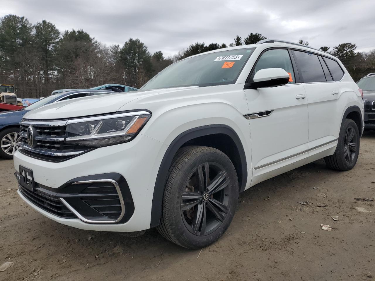 2022 Volkswagen Atlas Sel R-Line للبيع في Mendon، MA - Rear End