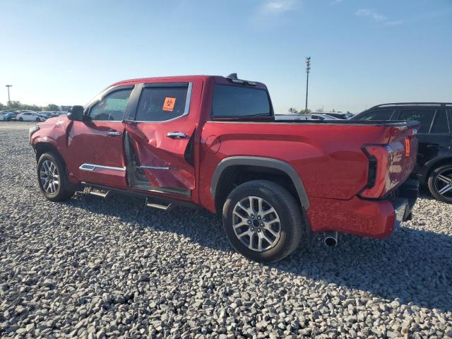  TOYOTA TUNDRA 2024 Czerwony