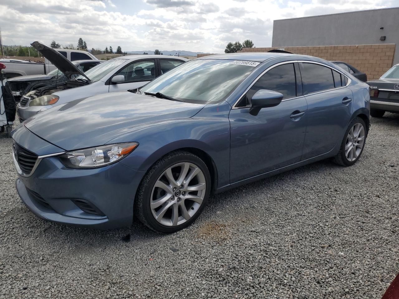 2014 Mazda 6 Touring იყიდება Mentone-ში, CA - Rear End