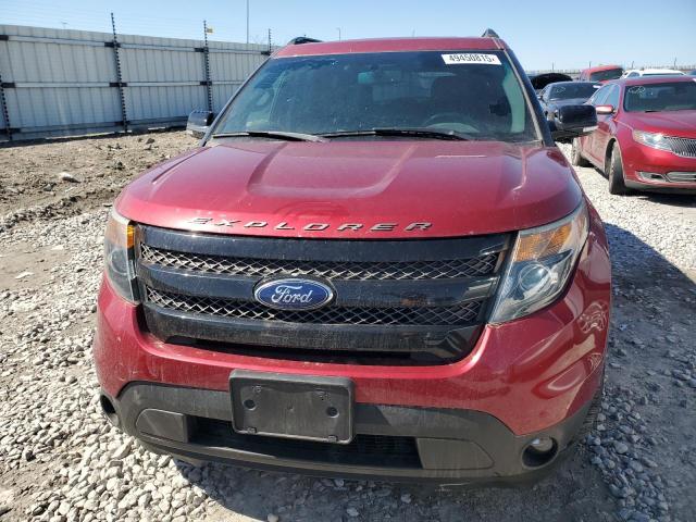  FORD EXPLORER 2015 Красный