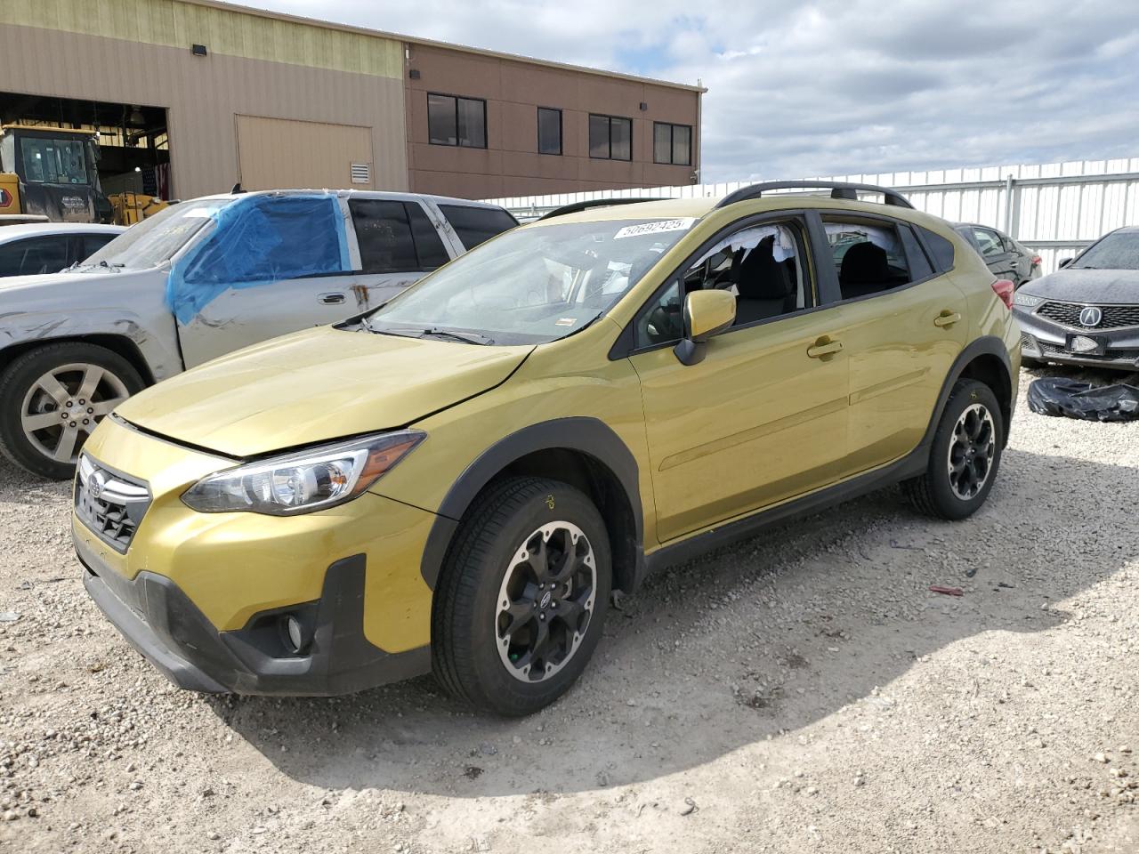 2021 Subaru Crosstrek Premium na sprzedaż w Kansas City, KS - Side
