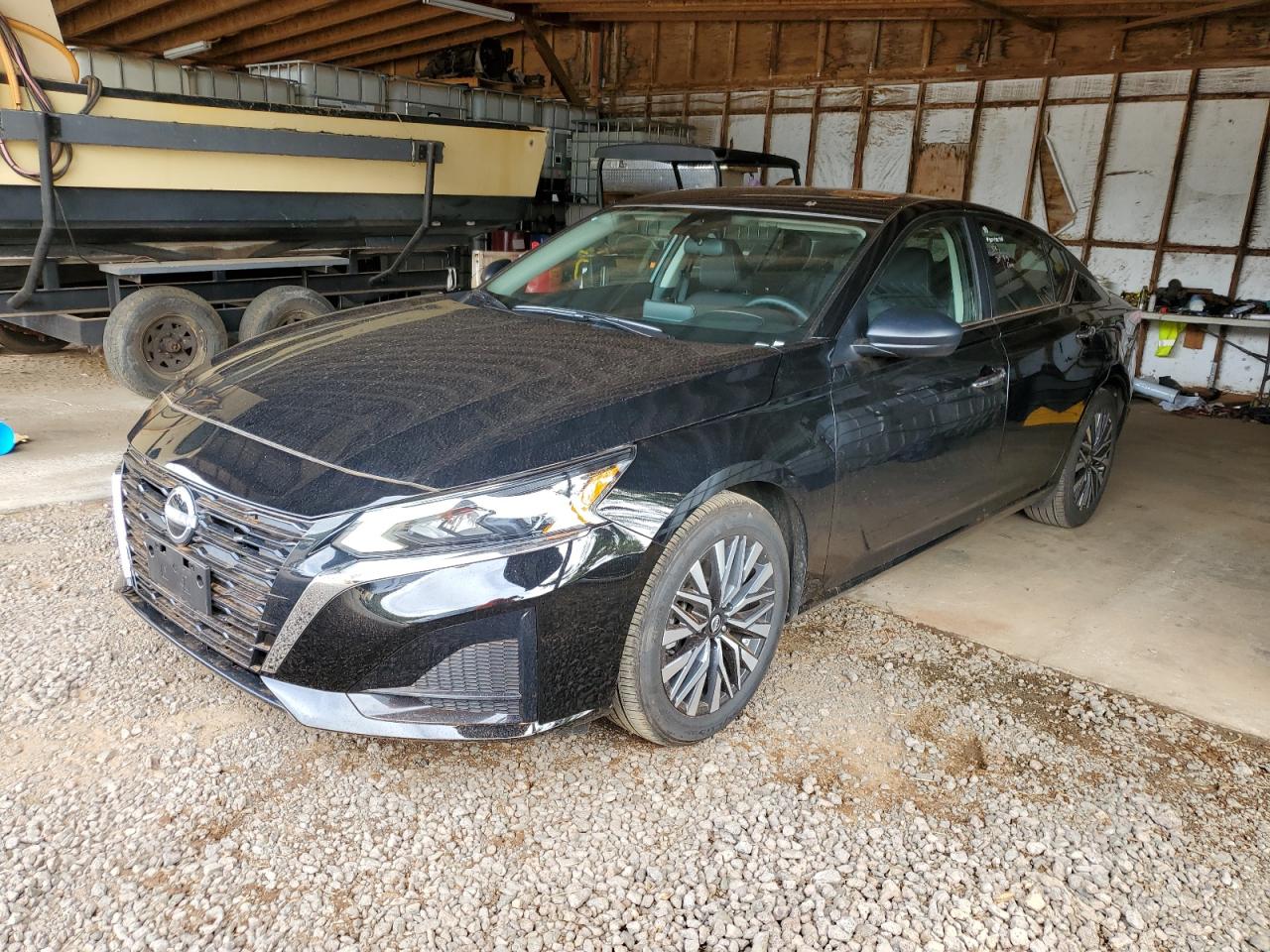 2025 NISSAN ALTIMA BLACK VIN: 1N4BL4DV4SN322228